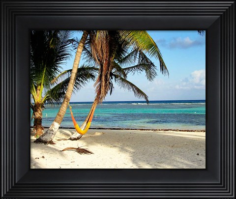 Framed Hammock Paradise Print