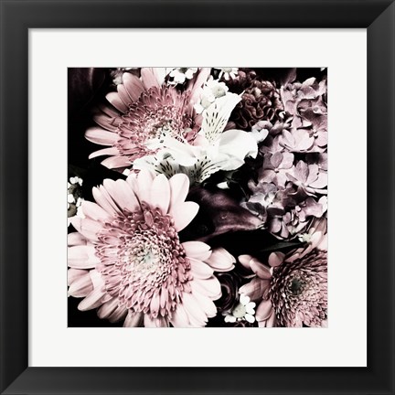 Framed Moody Bouquet Print