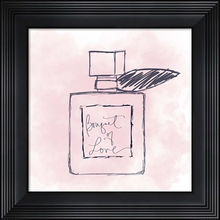 Framed French Perfume II Print