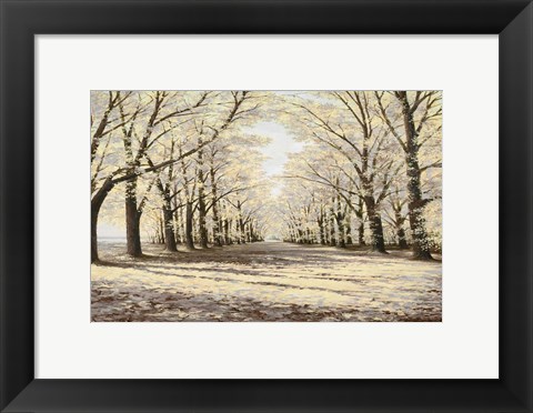 Framed Winter Cathedral Print