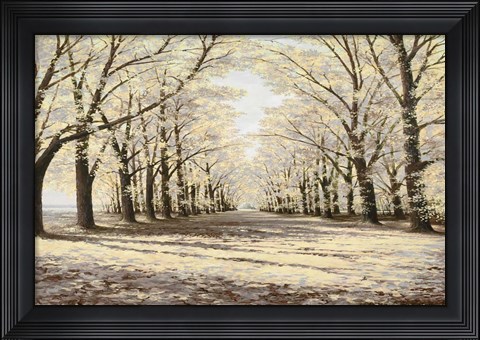 Framed Winter Cathedral Print