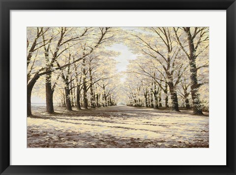 Framed Winter Cathedral Print