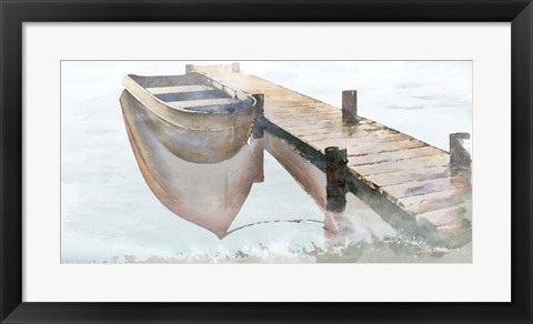 Framed Nostalgic Pier Print