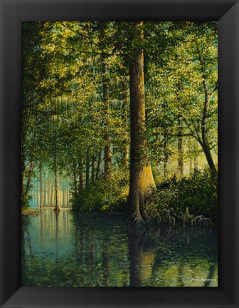 Framed Peaceful River Print