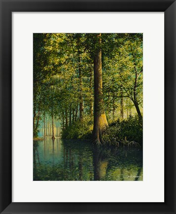 Framed Peaceful River Print