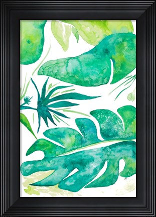 Framed Plant Party II Print
