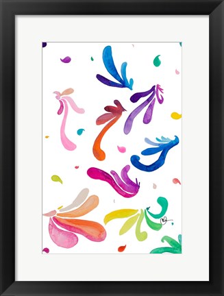 Framed Color Party II Print