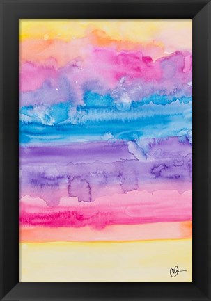 Framed Color Party I Print