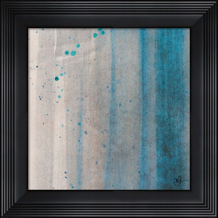 Framed Rainfall Square Print