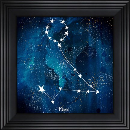 Framed Pisces Print