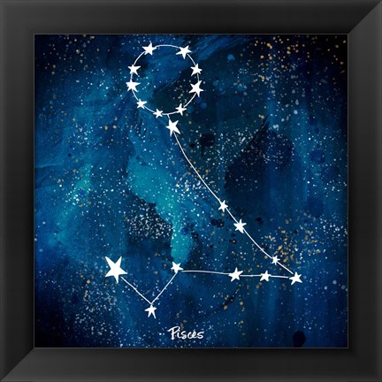 Framed Pisces Print