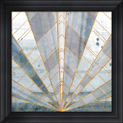 Framed Deco Square II Print