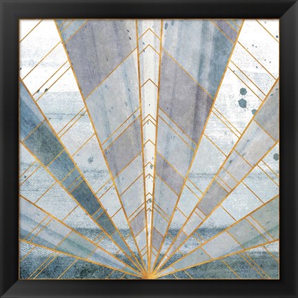 Framed Deco Square II Print