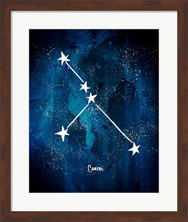 Framed Cancer Print