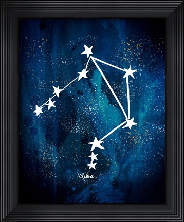 Framed Libra Print