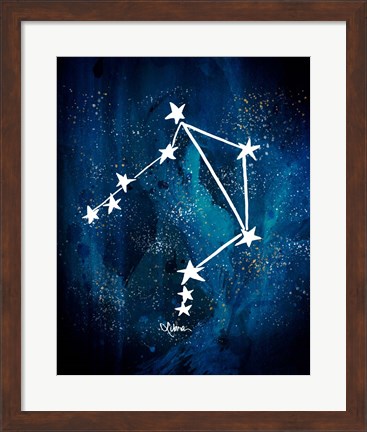 Framed Libra Print