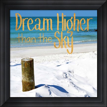 Framed Dream High Print