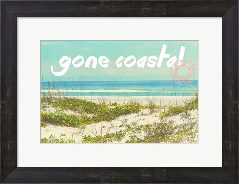 Framed Gone Coastal Print