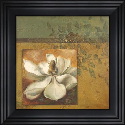 Framed White Nature I Print