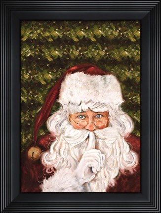 Framed Secret Santa Print