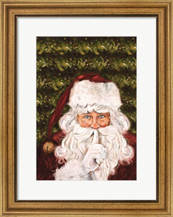 Framed Secret Santa Print