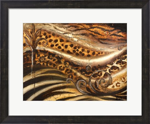 Framed African Touch I Print