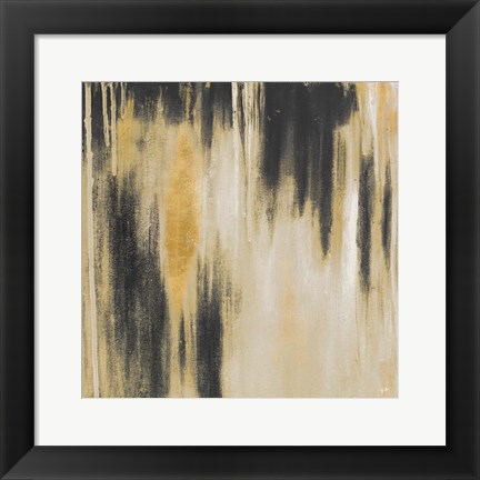 Framed Gold Paysage II Print