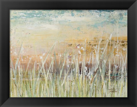 Framed Muted Grass Print