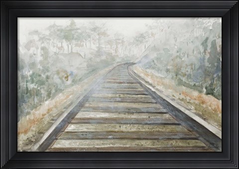 Framed Long Wait Print