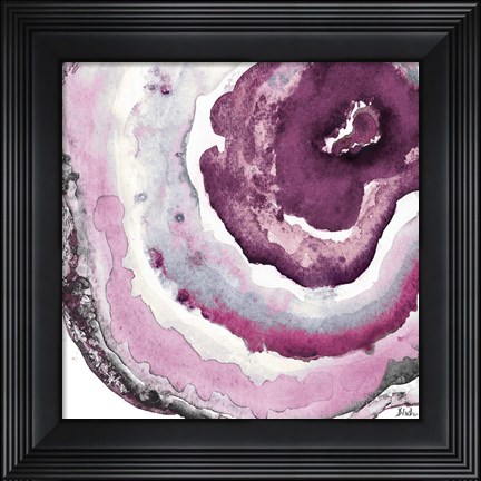 Framed Pink Agate I Print