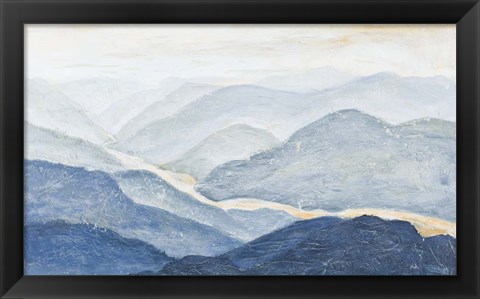 Framed Blue Mountains Print