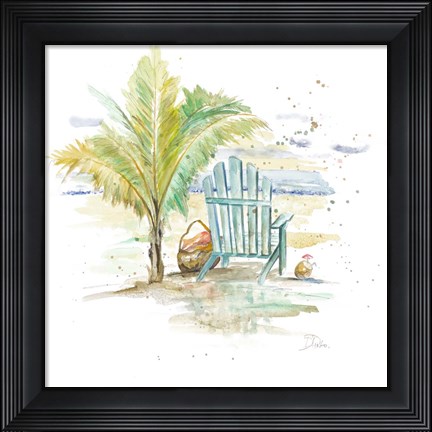 Framed Happy Place II Print