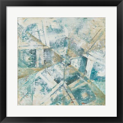 Framed Beach Umbrella Abstract II Print