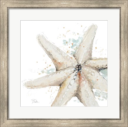 Framed Water Starfish Print