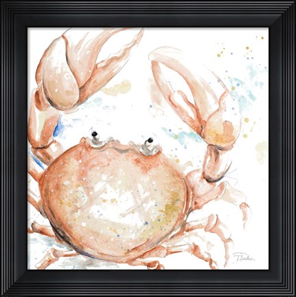 Framed Water Crab Print