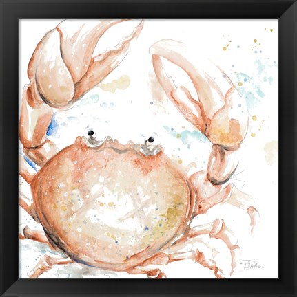 Framed Water Crab Print
