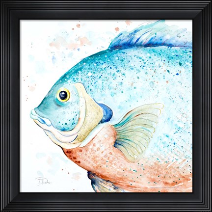Framed Water Fish Print
