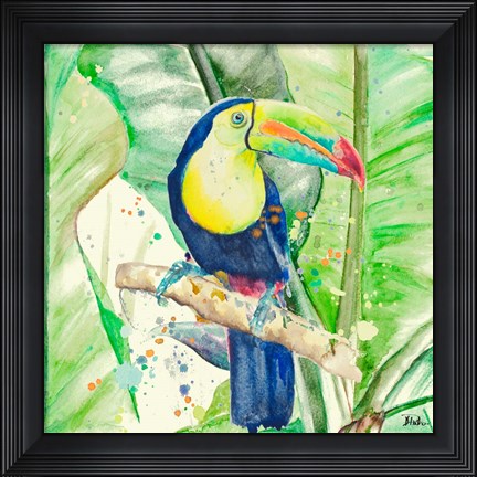 Framed Colorful Toucan Print