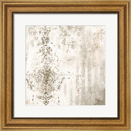 Framed Worn Out Neutral Print