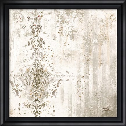 Framed Worn Out Neutral Print