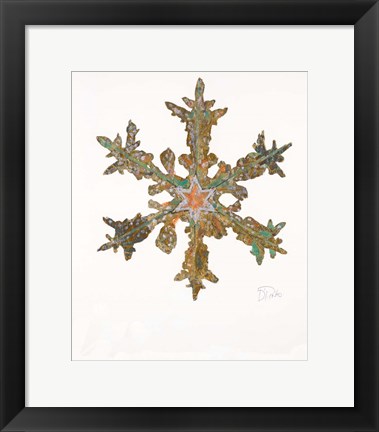 Framed Retro Star Print