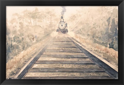 Framed Railway Bound Print