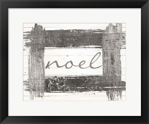 Framed Silver Holiday I Print