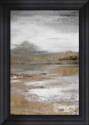 Framed Illusion in Neutral Print