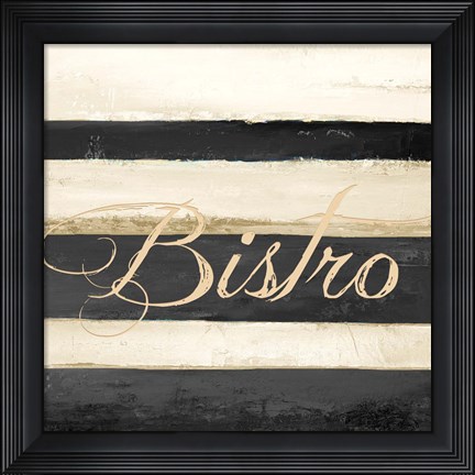 Framed Bistro Print