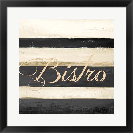 Framed Bistro Print