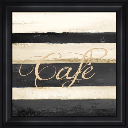 Framed Cafe Print