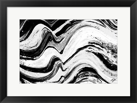 Framed Monochrome Concept Print