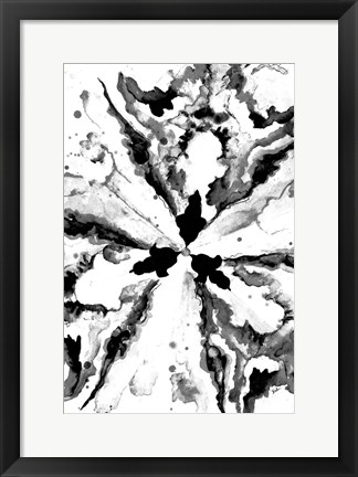 Framed Monochrome Constellation Print