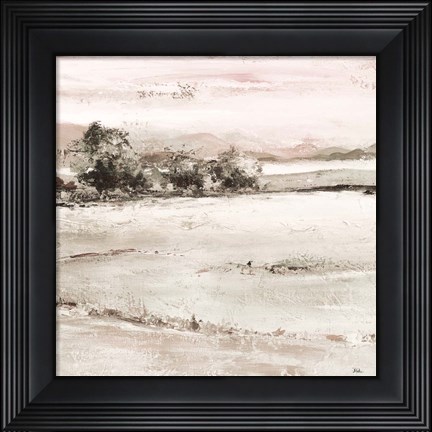 Framed Muted Forest Square II Print